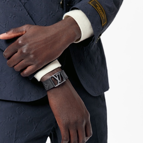 Louis Vuitton men’s LV bracelet /HOCKENHEIM BRACELET - Picture 3 of 6